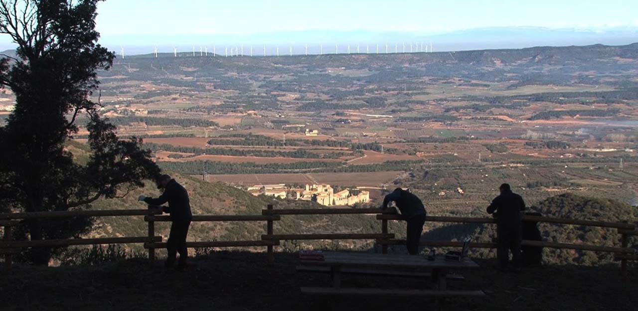 Imatge de paisatge forestal català